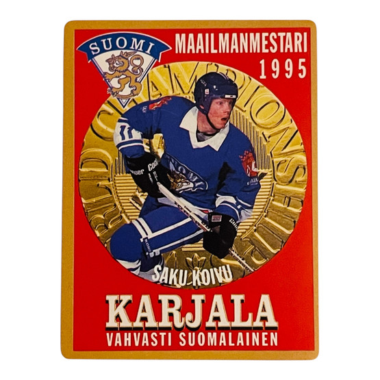 Maailmanmestarit 1995 - keräilykuvat