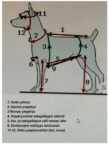 Kudottu lemmikin suojavaate