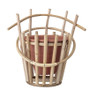 Wall pot rattan