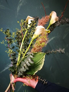 Funeral bouquet Beach