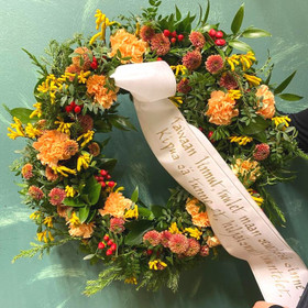 Funeral wreath