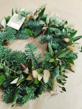 Christmas wreath Green