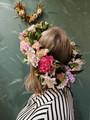 Flower head band