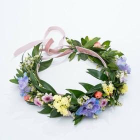Flower head band