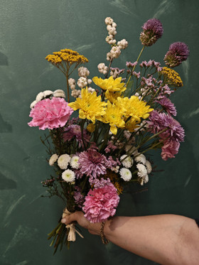 Funeral bouquet Vivid