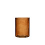 Vase cylinder Amber