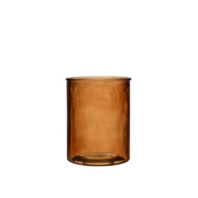 Maljakko sylinteri Amber