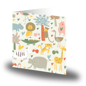 Card Zoo 15x15cm