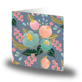 Kortti iso Flora 15x15cm