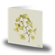 Card Ginko 15x15cm
