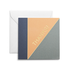 Card Thanks 15x15cm