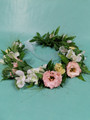 Flower head wreath for baby