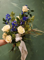 Funeral bouquet Blue Skies