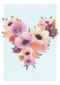 Card Flower Heart
