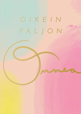 Card Concrats Colours