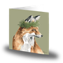 Card Fox 15x15cm