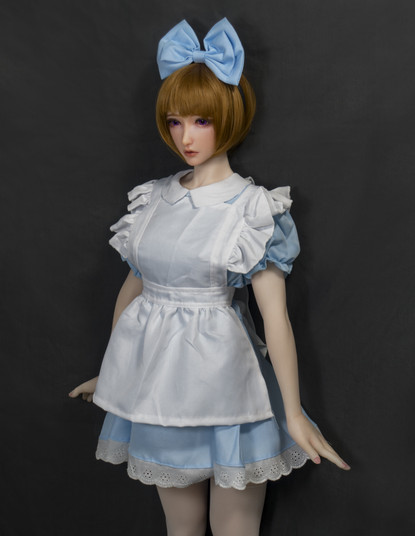 Naoko 102 cm Silikoninen Seksinukke – Anime-tyylinen Mini Elsa Babe