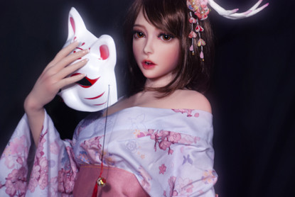Mitsuki 150 cm Silikoninen Seksinukke – Fantasia Anime Elsa Babe
