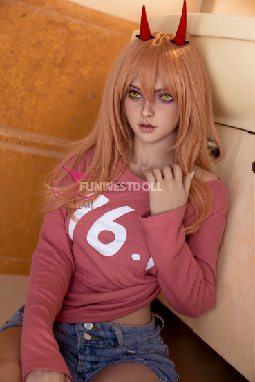 Athena – 159cm pinkkihiuksinen A-kupin seksinukke
