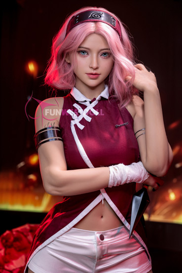 Sakura – 159cm pinkkihiuksinen A-kupin seksinukke