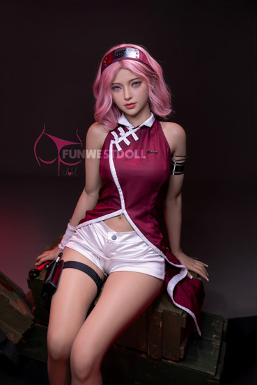 Sakura – 159cm pinkkihiuksinen A-kupin seksinukke