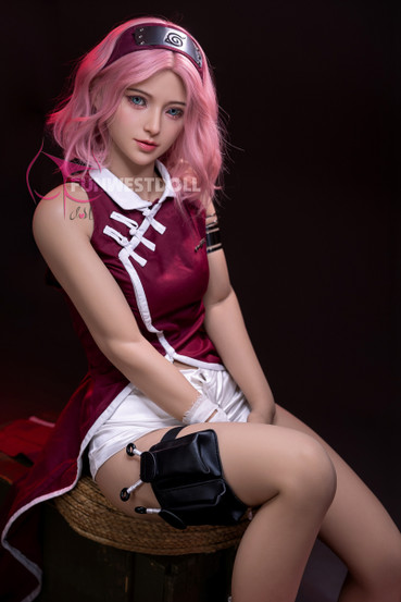 Sakura – 159cm pinkkihiuksinen A-kupin seksinukke