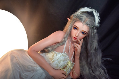 Rie 150 cm Silikoninen Haltia-seksinukke – Elsa Babe