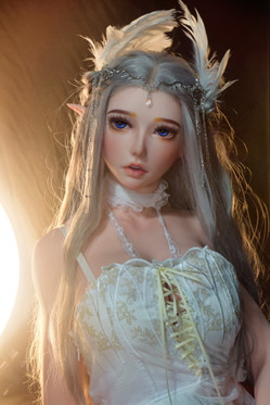 Rie 150 cm Silikoninen Haltia-seksinukke – Elsa Babe