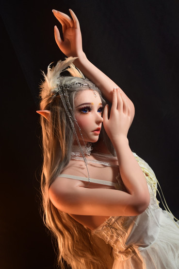 Rie 150 cm Silikoninen Haltia-seksinukke – Elsa Babe