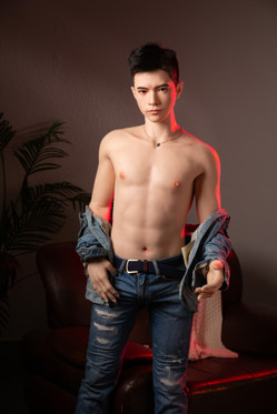 Edvard – 175cm realistinen mies seksinukke silikonista (21cm penis)