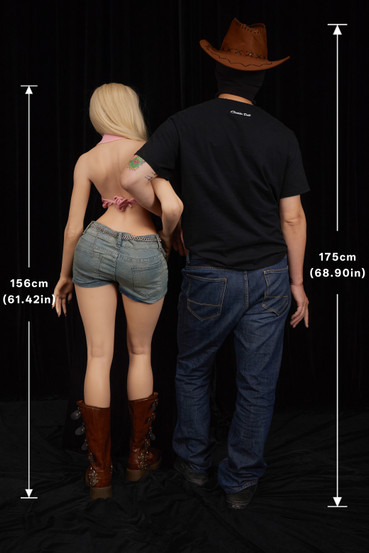 Rhea Silikoninen Seksinukke 156 cm