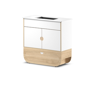 Ikon - Allaskaluste S Inox, tammi