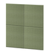 Akustiikkapaneeli IKON neliö 4 kpl vihreä