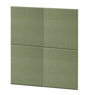 Akustiikkapaneeli IKON neliö 4 kpl vihreä
