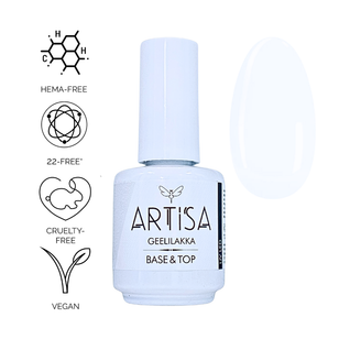 Alus- ja Päällysgeeli - ARTISA - Base & Top