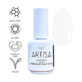Base Gel - ARTISA - Rubber - Milky White
