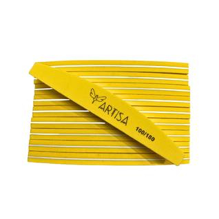 Artisa Buffer - Yellow - 100/180grit - 10pcs