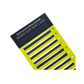 BEAUTIER Mixed Silk Short Lash Extensions C-Curl 0.07mm (5, 6, 7mm)