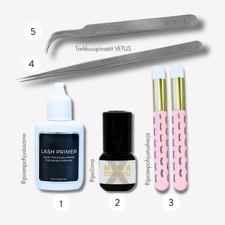 Aloituspaketti Ripsienpidennyksiin Start -1