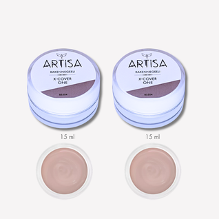 ARTISA X-Cover One Rakennegeeli – 2 × 15 g Setti