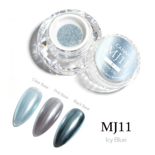CANNI Chrome Powder MJ11 Icy Blue 0.3 g – Nail Pigment