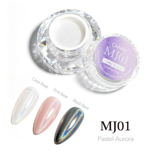CANNI Chrome Powder MJ1 Pastel Aurora 0,3 g – Kromipigmentti
