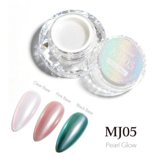 CANNI Chrome Powder MJ5 Pearl Glow 0,3 g – Kromipigmentti