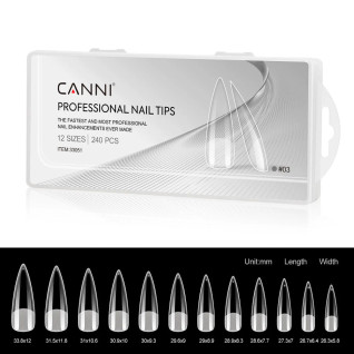 CANNI Professional - Kynsitipit 03 – 240 kpl