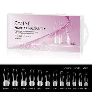 CANNI Professional - Kynsitipit 04 – 240 kpl
