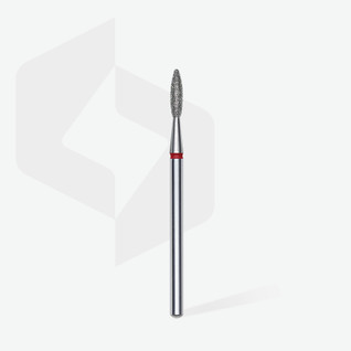 Timanttiterä - Staleks EXPERT - liekki - punainen - 2,1 mm/ 8mm