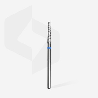 Carbide Nail Drill Bit CORN - Staleks EXPERT - blue - 2,3mm/14mm