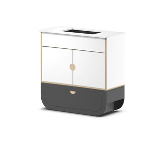 Ikon Hygiene S Inox, grey