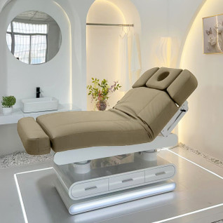 SPA hoitopöytä - POST, beige,  4 moottoria