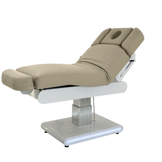 Spa hoitopöytä - LEUS, beige, 3 moottoria
